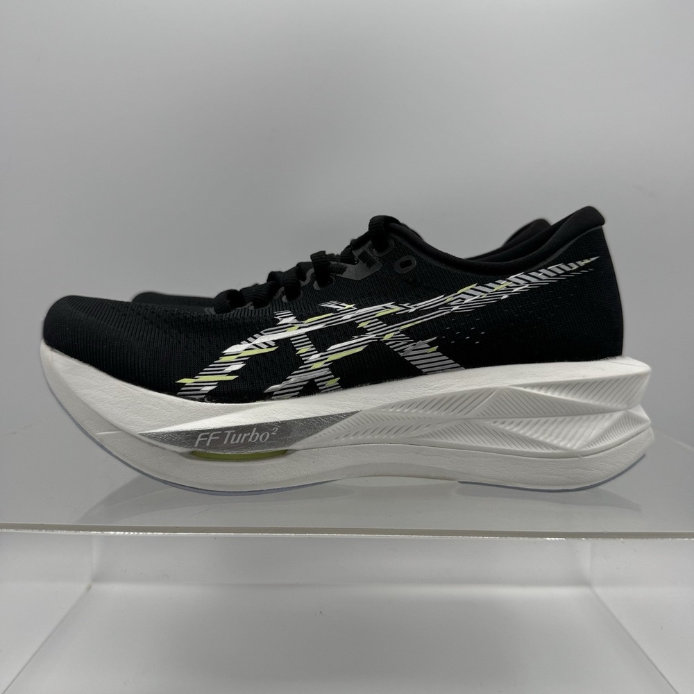 Asics Sonicblast Black Lime White 1012B862 Running Shoes Women's Size 6.5